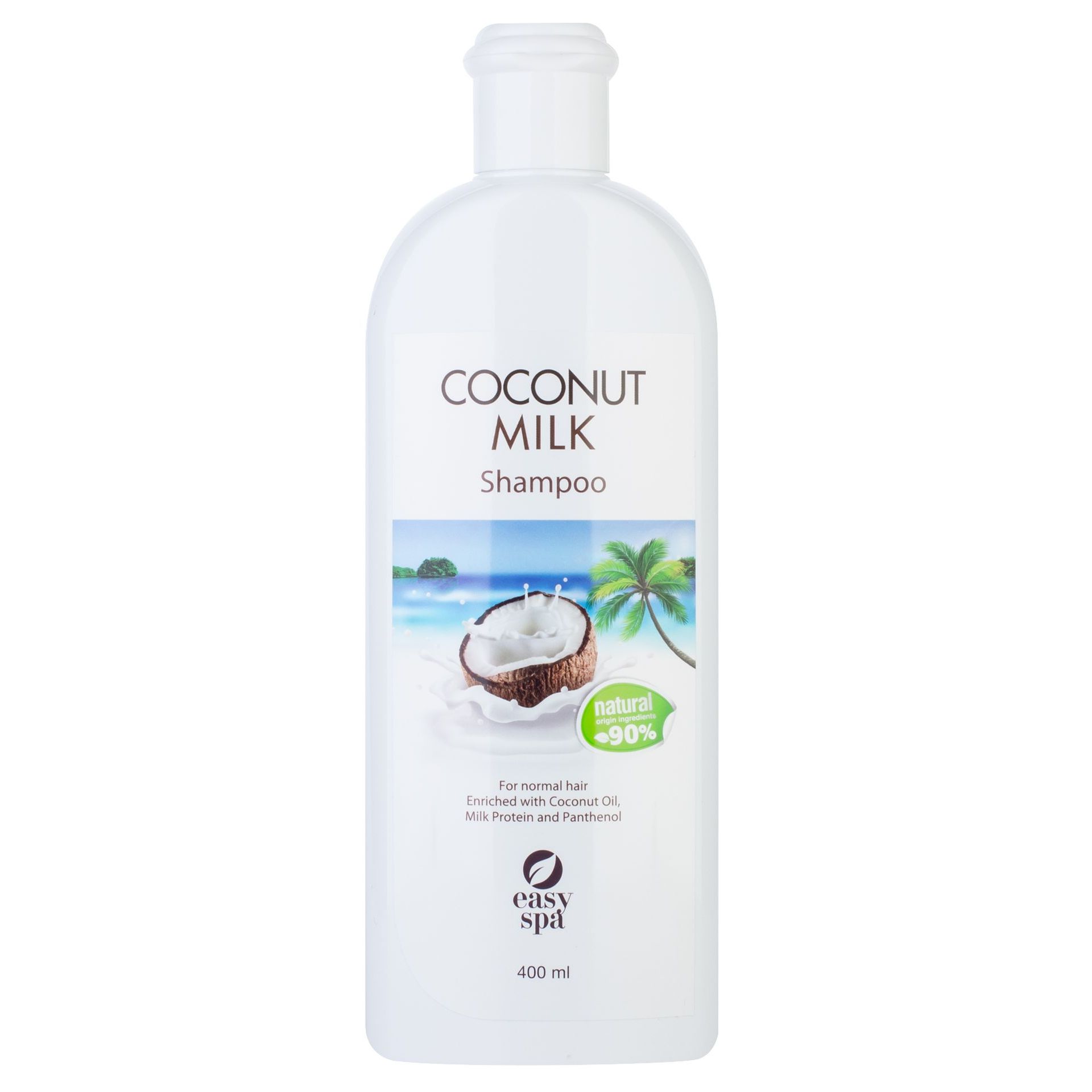 Шампунь EASY SPA для нормальных волос Coconut Milk 400 мл - фото 1