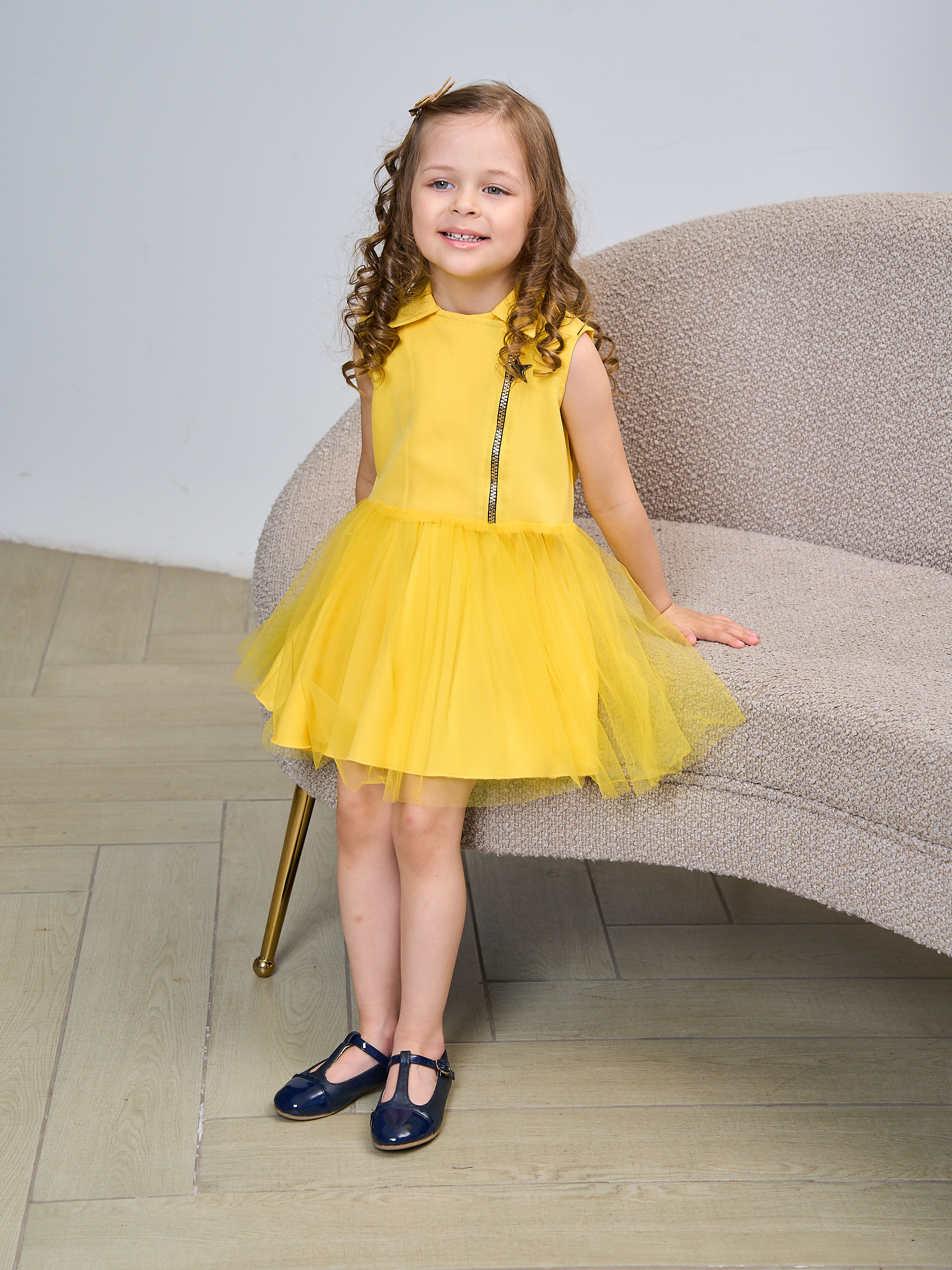 Костюм Mil Art kids 1902201526SUIT-KILT-YELLOW - фото 2