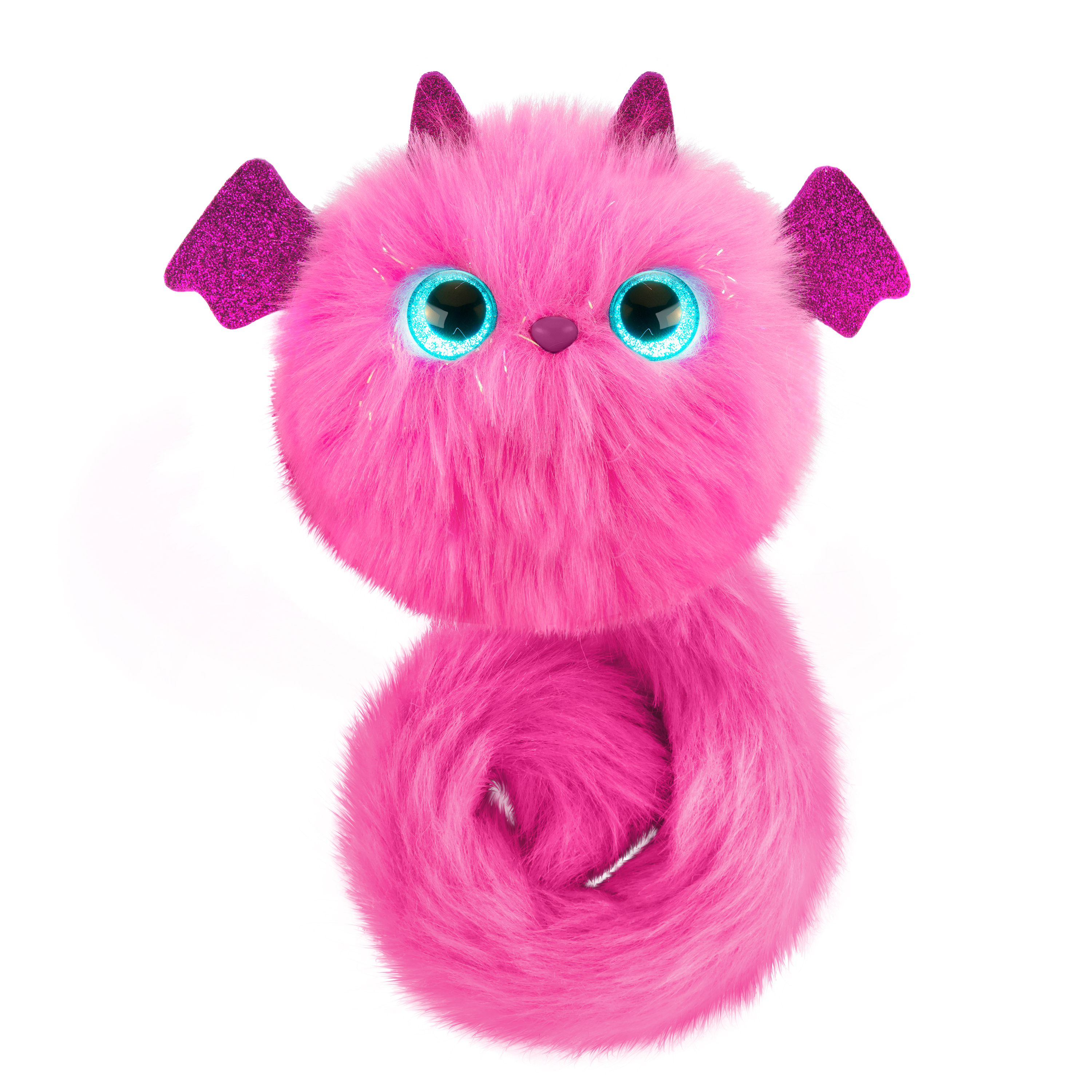 Интерактивная игрушка My Fuzzy Friends Pomsies дракончик Зои - фото 1