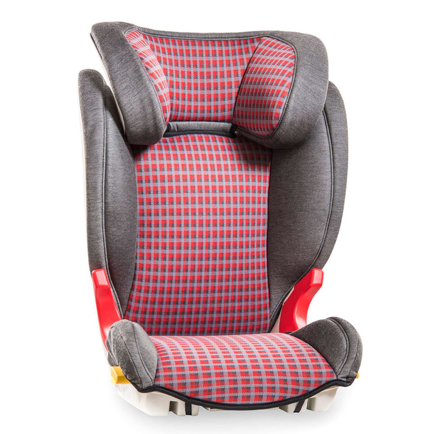 Автокресло Baier Kindersitz Adefix Karo Grey/Red - фото 2