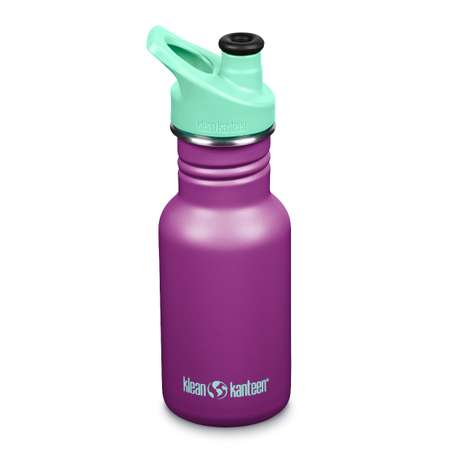 Детская бутылка Klean Kanteen Kid Classic Narrow Sport 12oz Sparkling Grape 355 мл