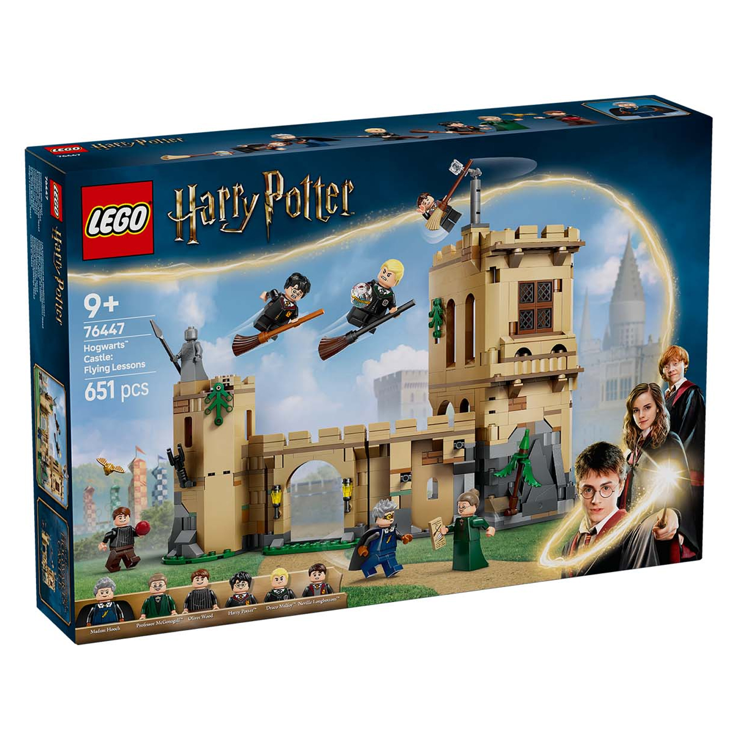 Конструктор детский LEGO Harry Potter Замок Хогвартс - Уроки полетов - фото 9