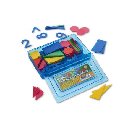 Счетный материал 132 элемента MeLLi School синий