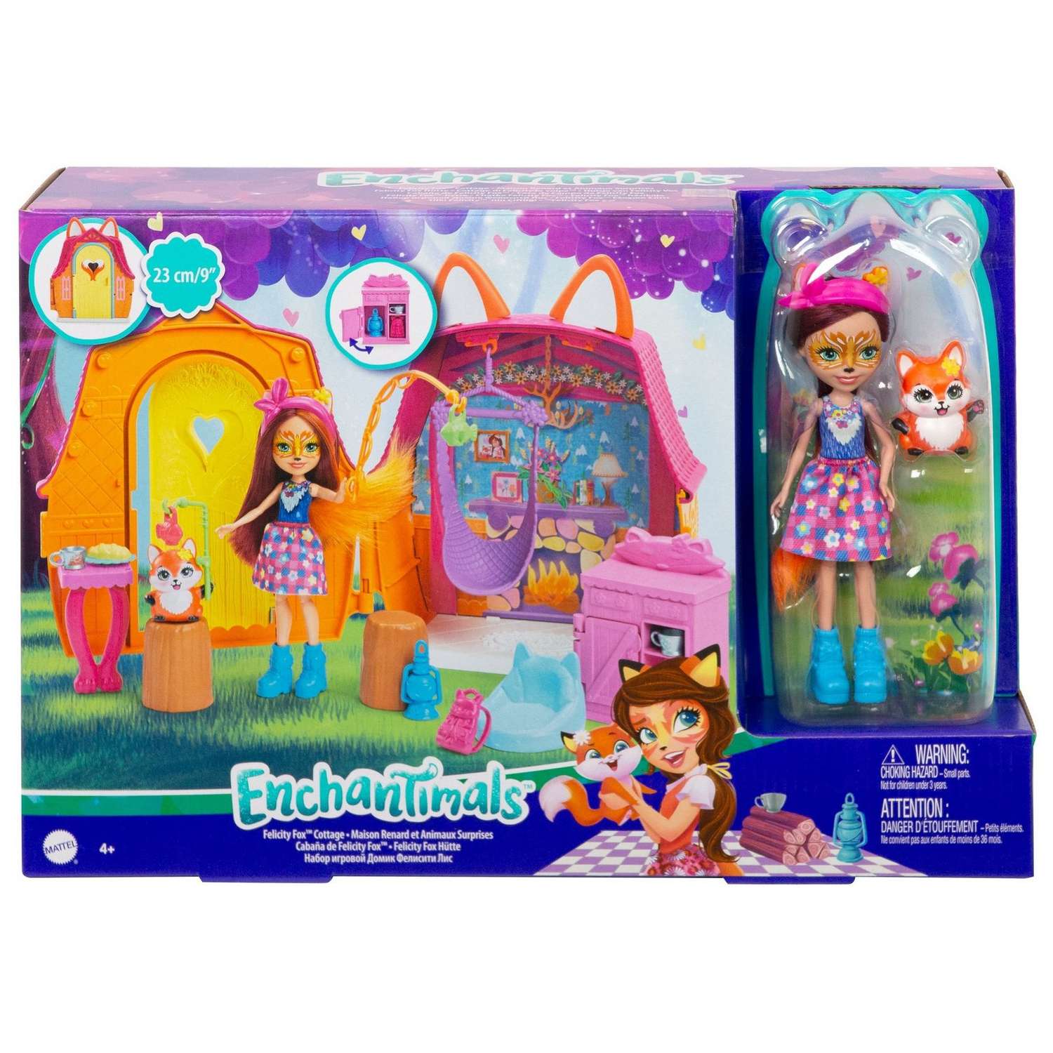 Набор игровой Enchantimals Домик Фелисити Лис HCF75 HCF75 - фото 2