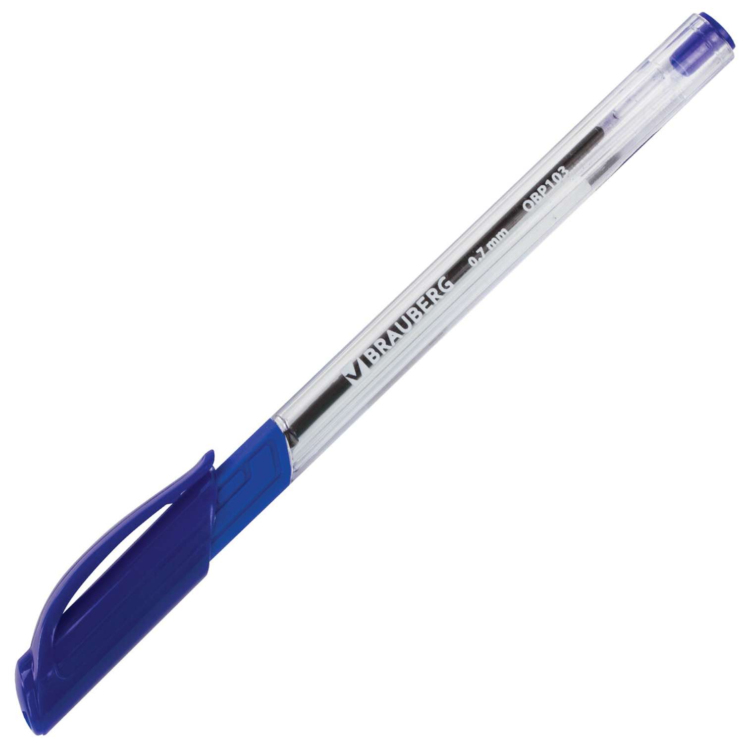 Ручка шариковая Brauberg Extra Glide GT 12шт синяя масляная - фото 9