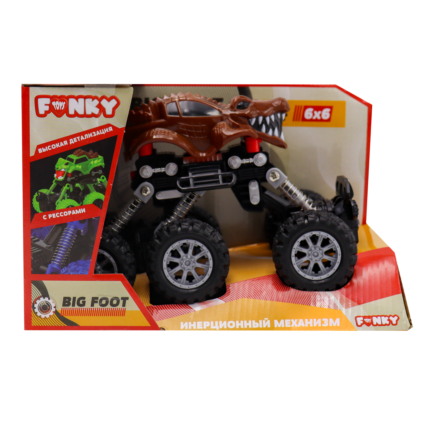 Внедорожник Funky Toys коричневый FT97946 - фото 3