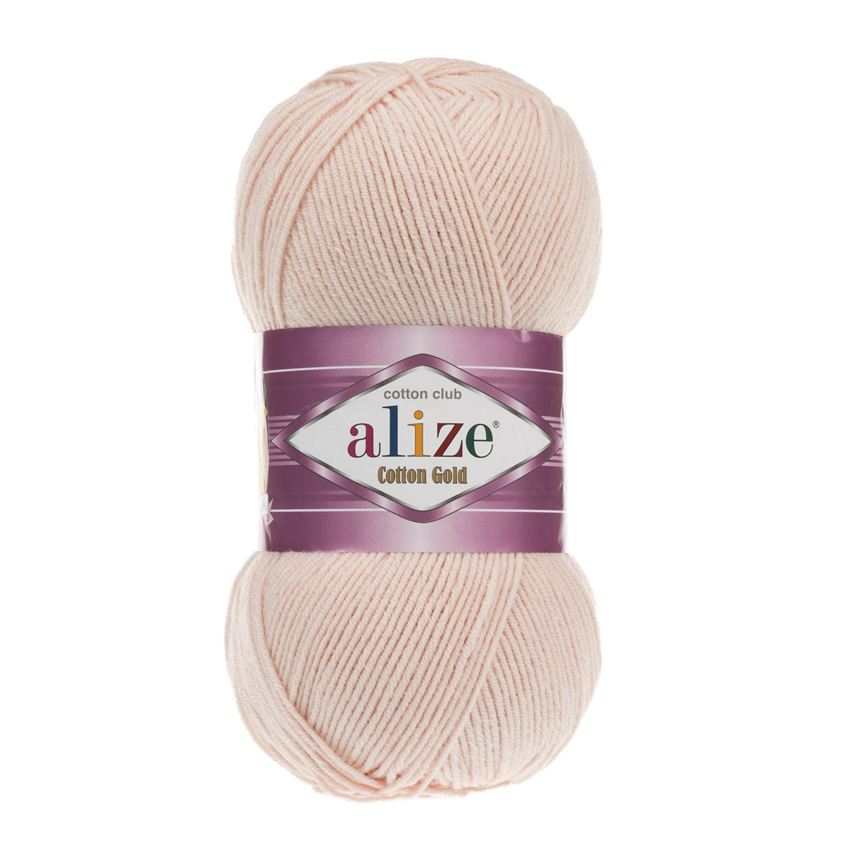 Пряжа Alize для теплой одежды пледов игрушек Cotton gold 100 гр 330 м 5 мотков 382 телесный - фото 6