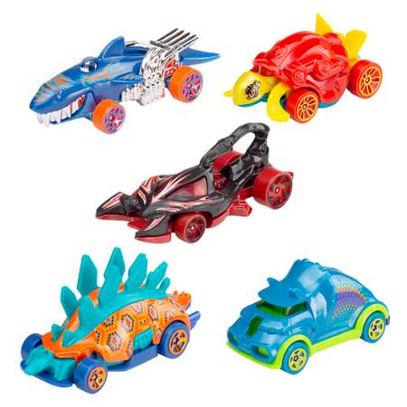 Набор машинок 5 шт Hot Wheels street beasts