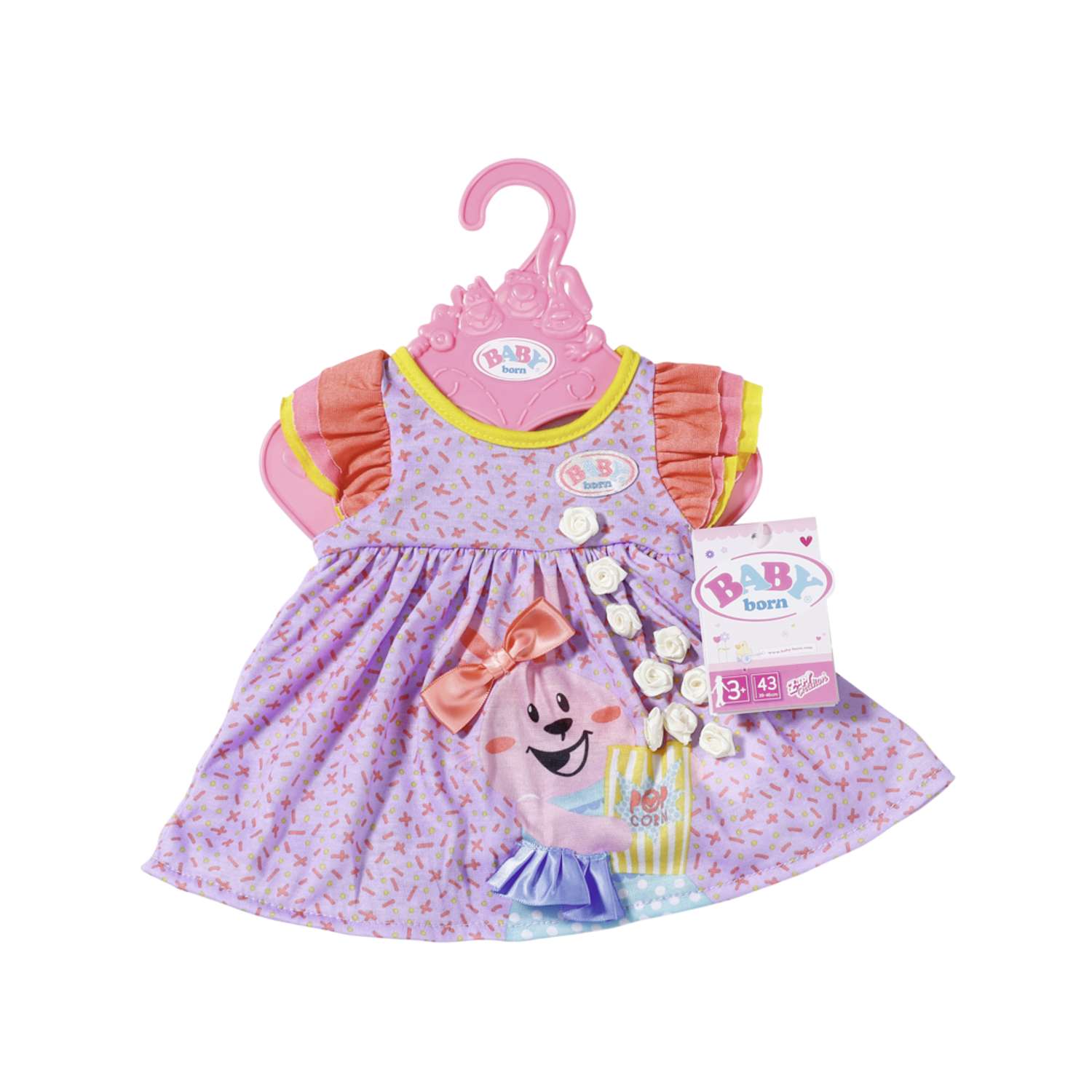 Игрушка Zapf Creation Платье сиреневое на куклу 43 см 828-243V - фото 1