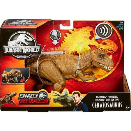 Фигурка Jurassic World Цератозавр Коричневый GHT11