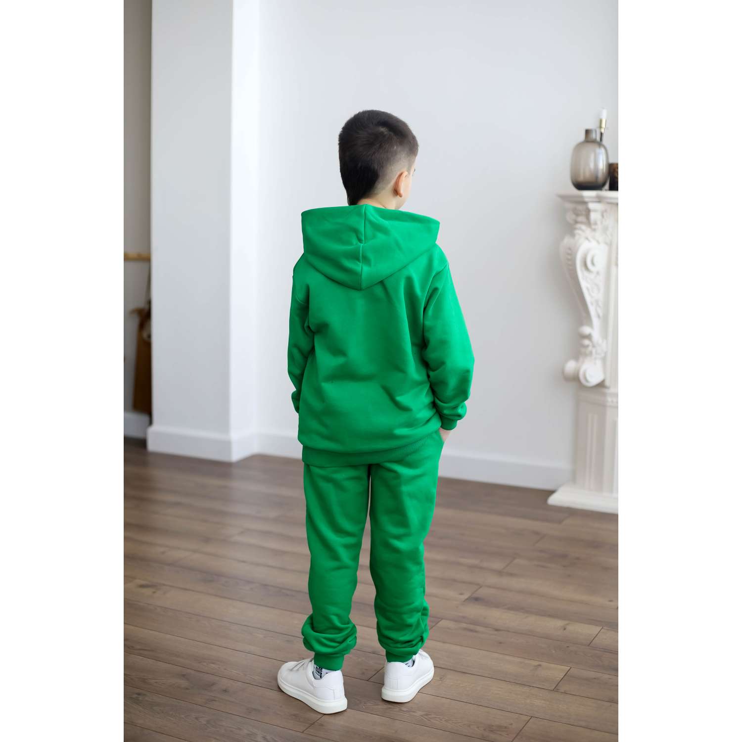 Спортивный костюм Агапэ 8007_травяной зеленый - фото 11