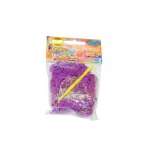 Набор для плетения браслетов LOOM TWISTER из ароматизированных резинок (фиолетовый)