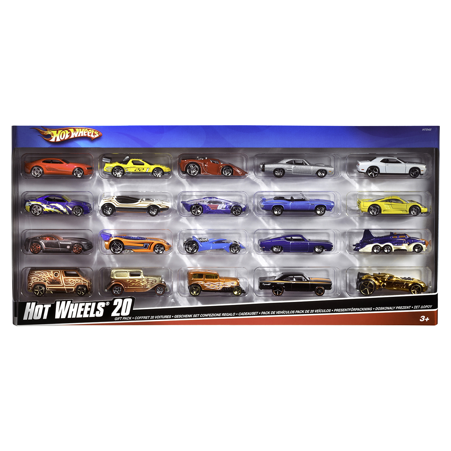 Набор Hot Wheels Базовые машинки 20 шт в ассортименте H7045 - фото 3