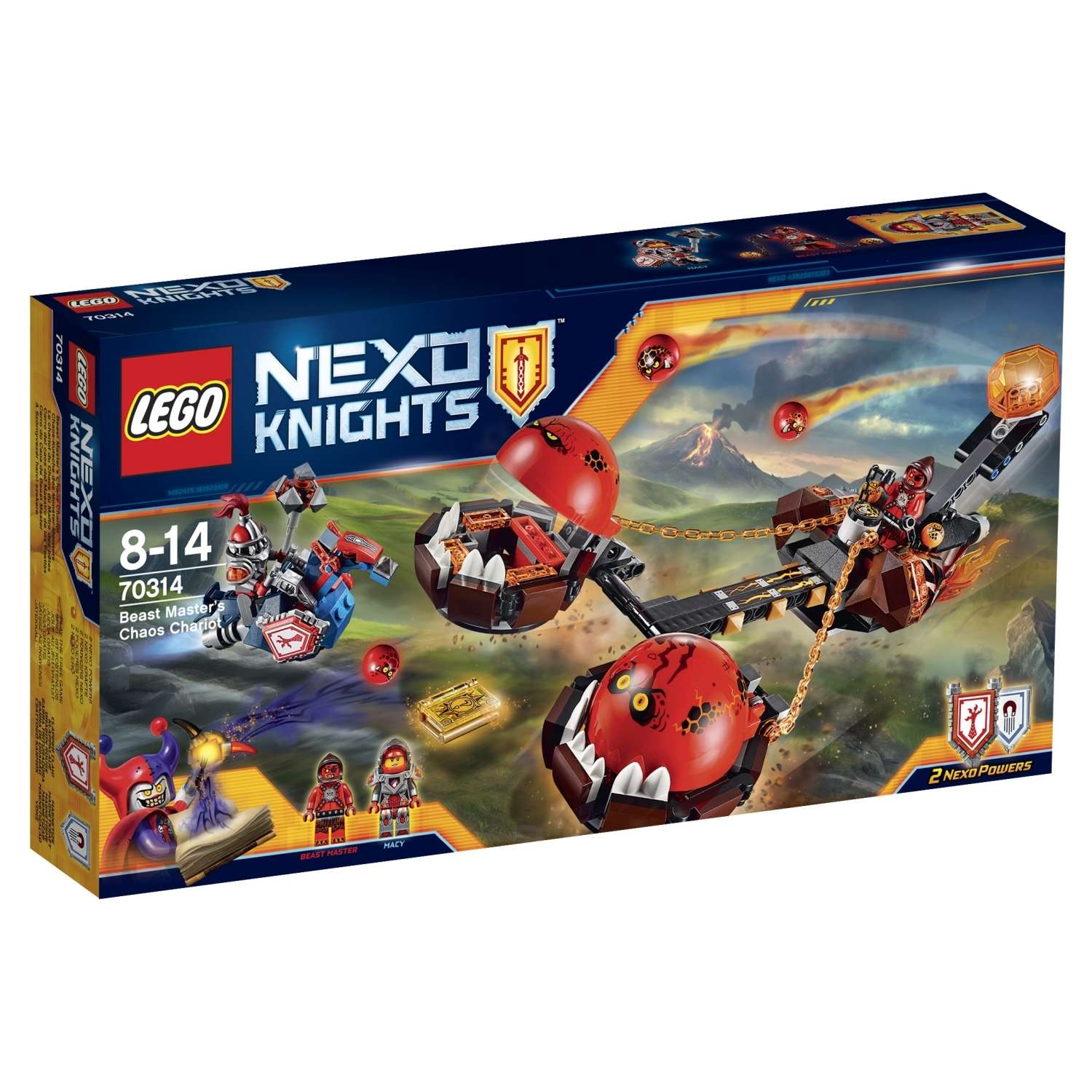 Конструктор LEGO Nexo Knights Безумная колесница Укротителя (70314) - фото 2