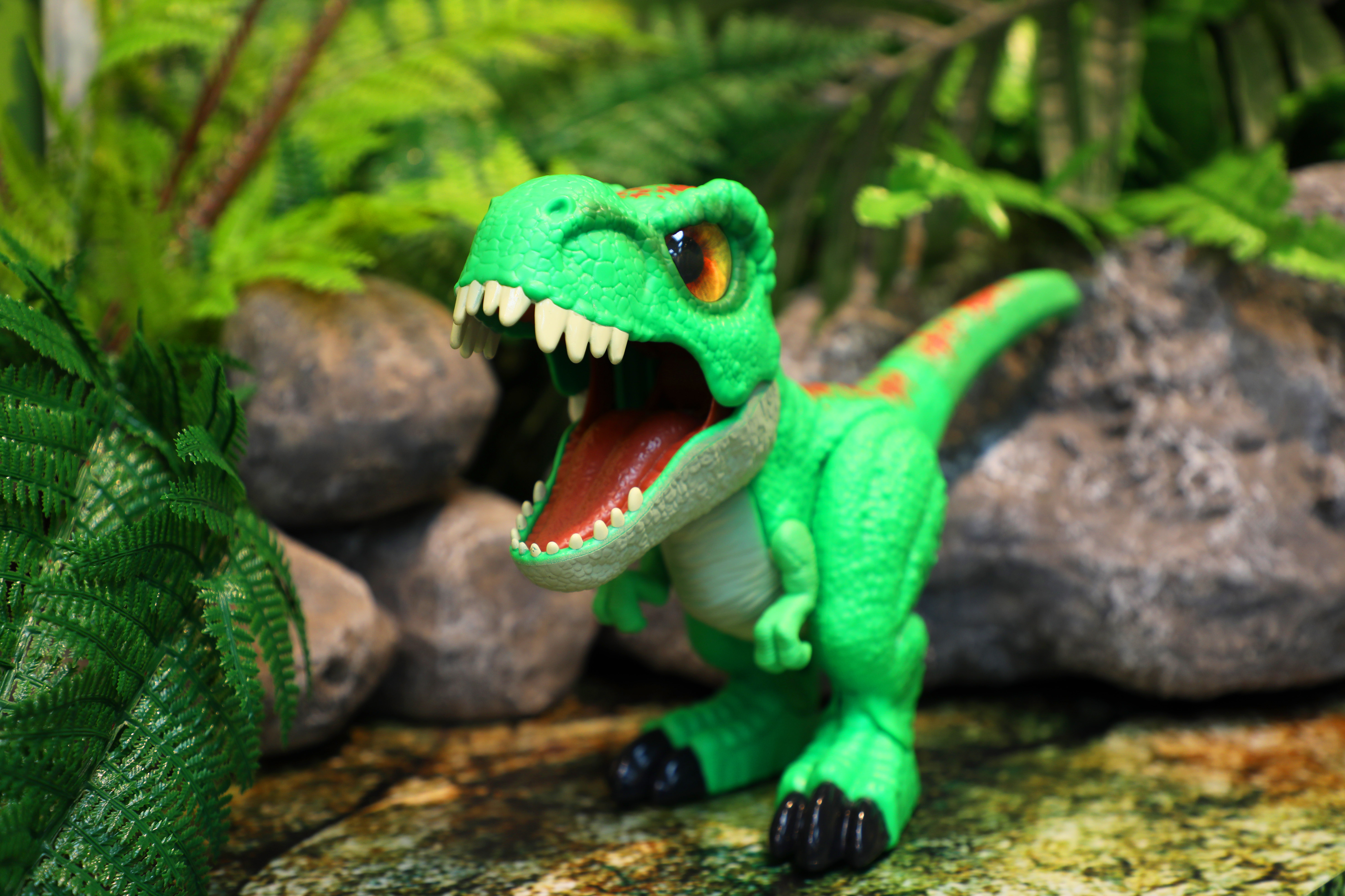 Интерактивный динозавр Dinos Unleashed Т-рекс со звуковыми эффектами - фото 5