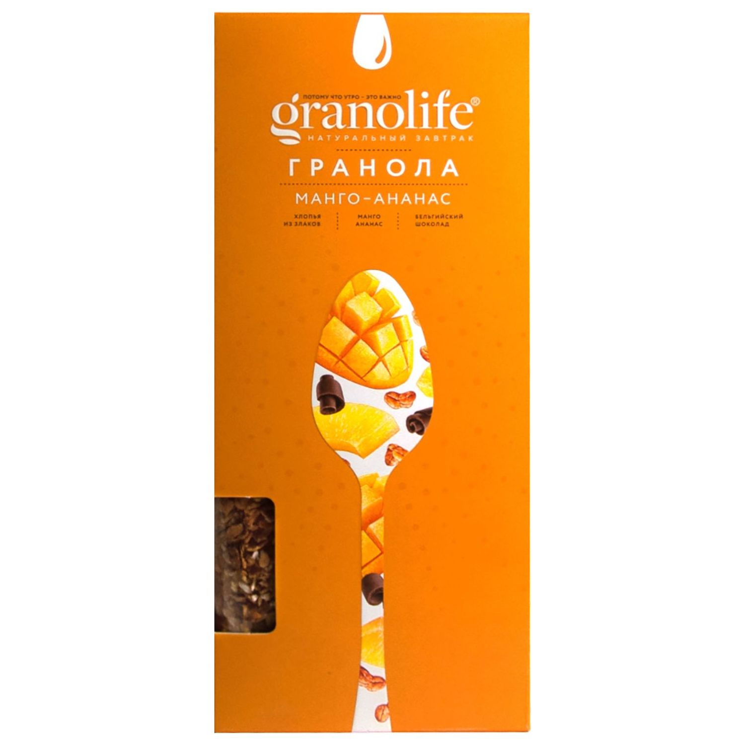 Гранола Granolife манго-ананас 400г - фото 2