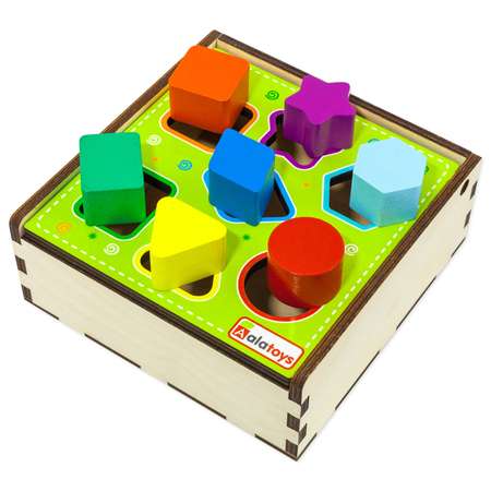 Игрушка Alatoys сортер Радуга