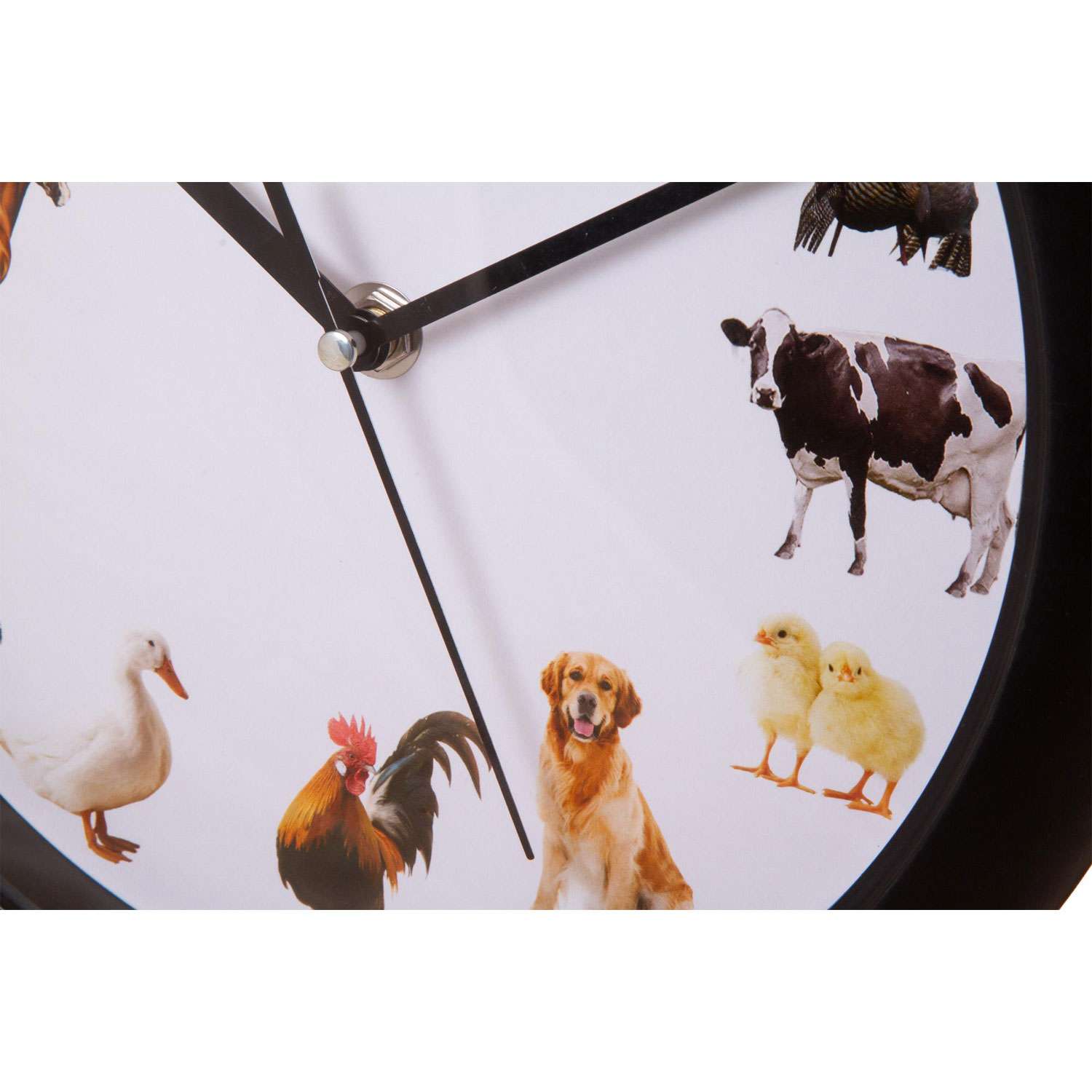 Часы настенные Bresser Junior 25 см с животными - фото 5