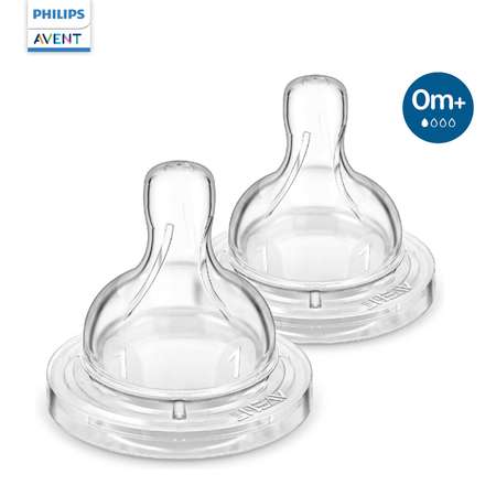 Соска для кормления Philips Avent Anti-colic с 0месяцев 2шт SCY761/02