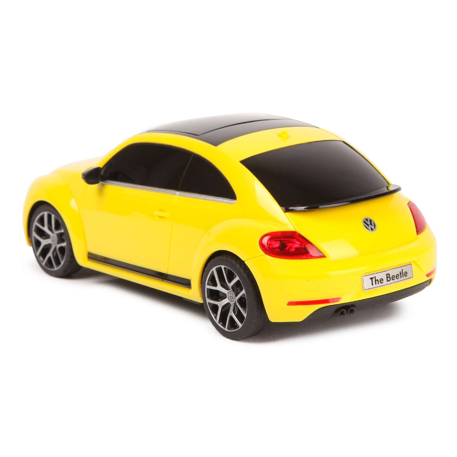 Машина Rastar РУ 1:24 Volkswagen Beetle Желтая 76200 - фото 4