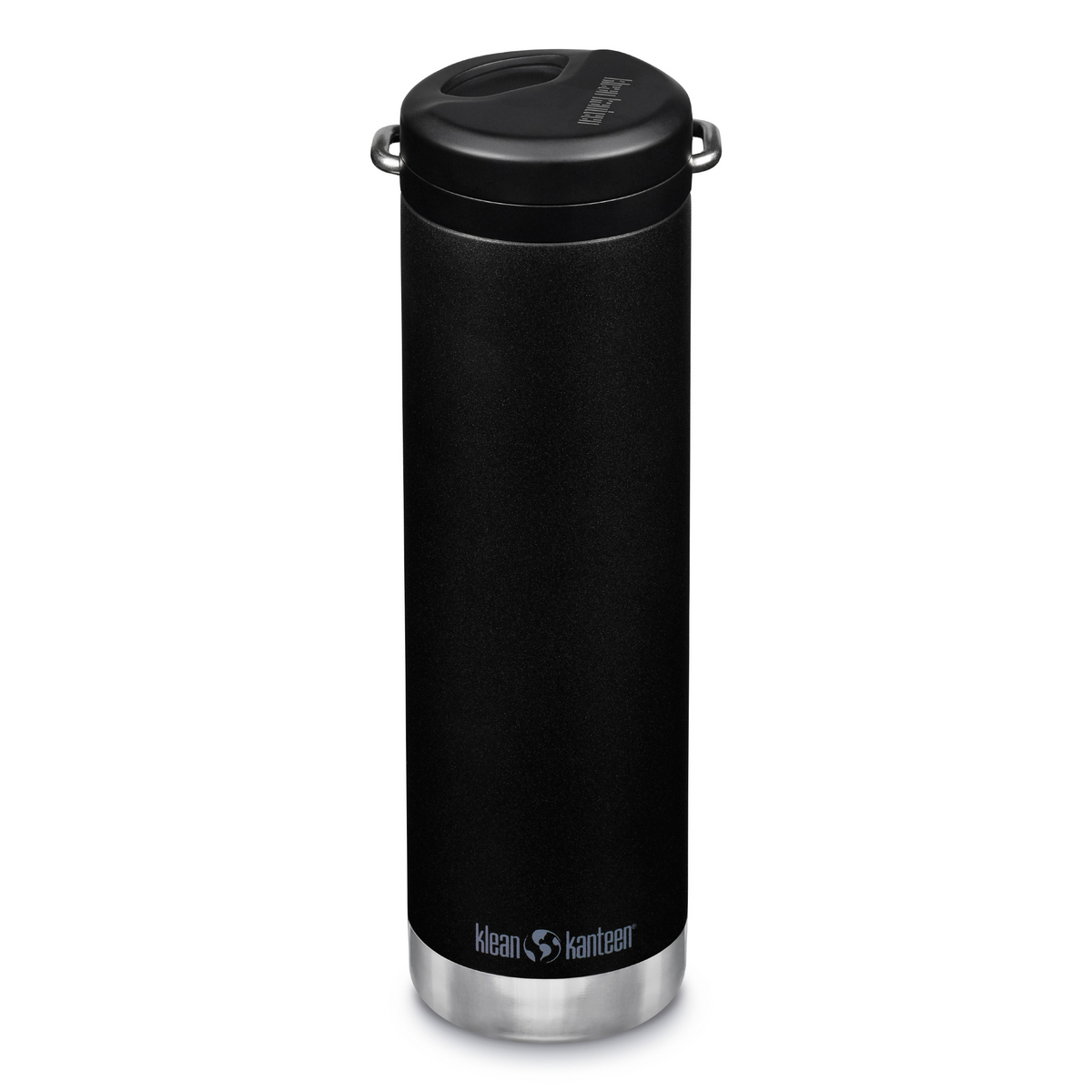 Термокружка Klean Kanteen TKWide Twist Cap 20oz Black 592 мл - фото 2