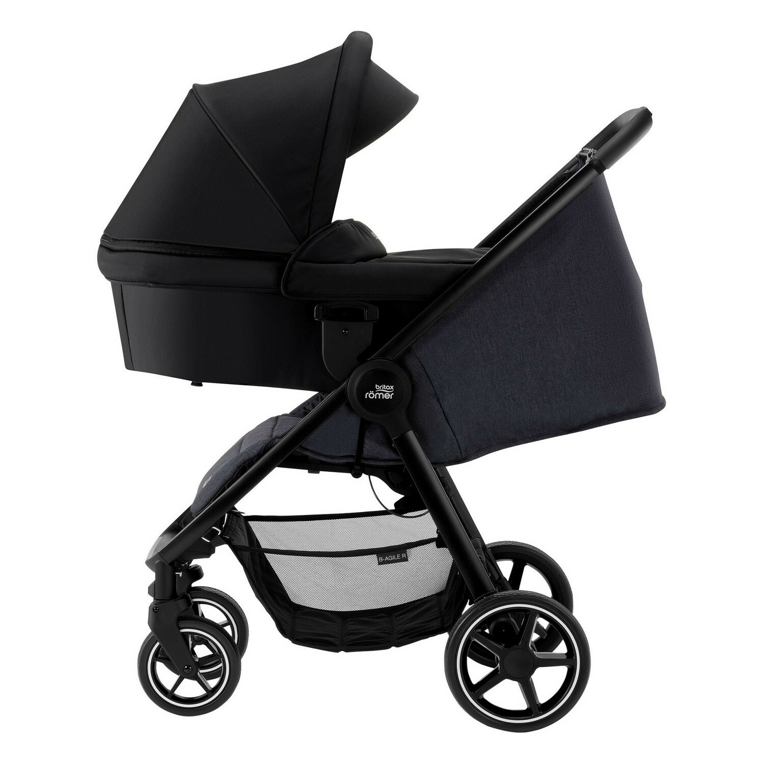 Коляска Britax Roemer B-Agile R Black Shadow-Brown - фото 5