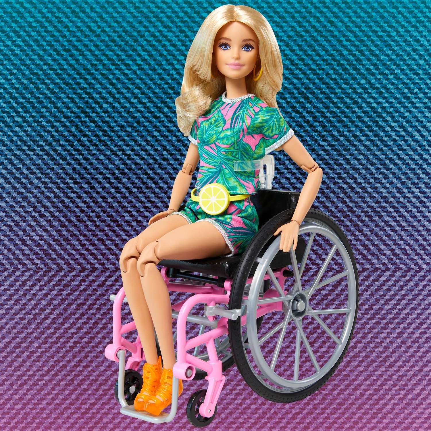 Кукла Barbie Игра с модой в инвалидном кресле GRB93 GRB93 - фото 9