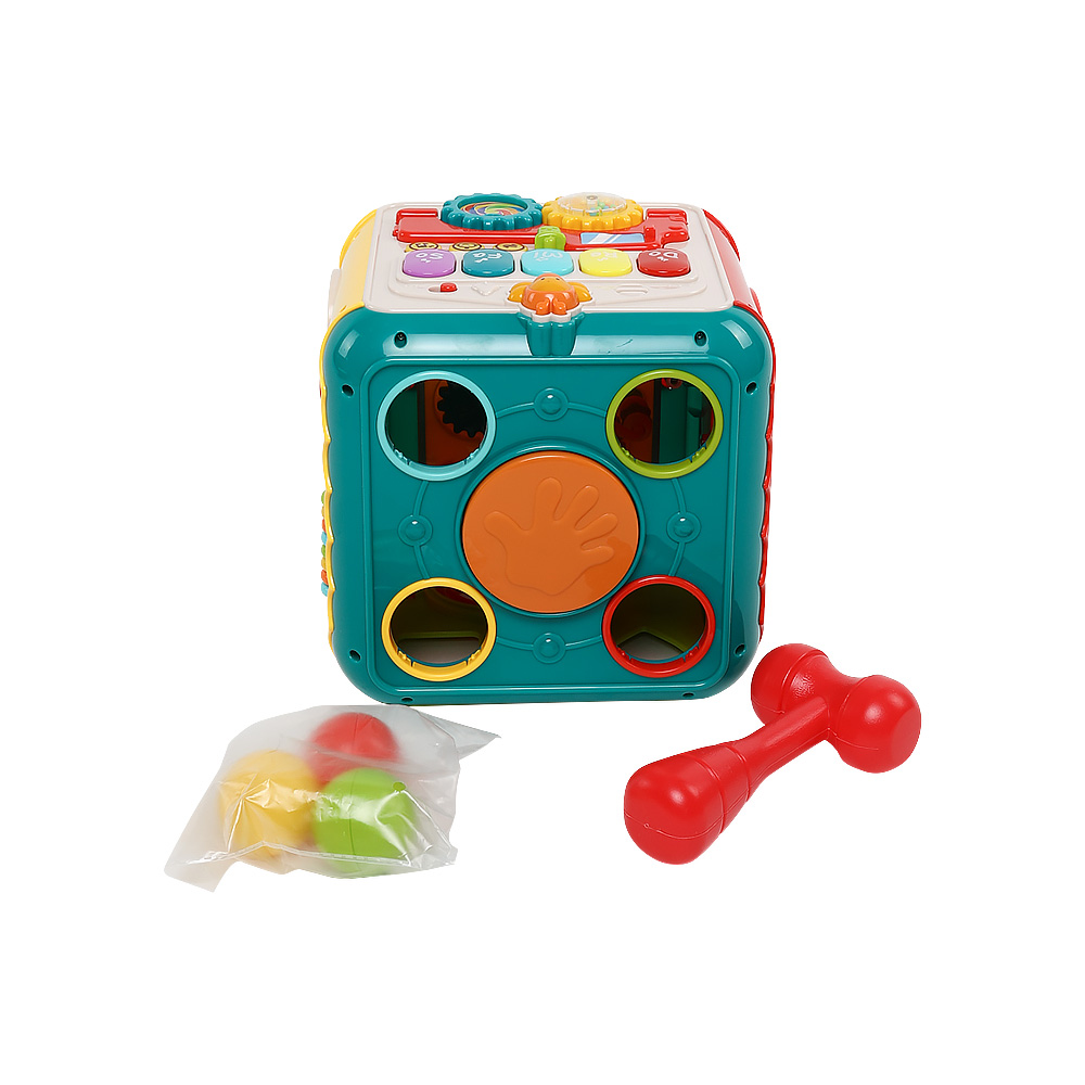 Развивающий детский центр EVERFLO Activity Cube HS0460988 - фото 4