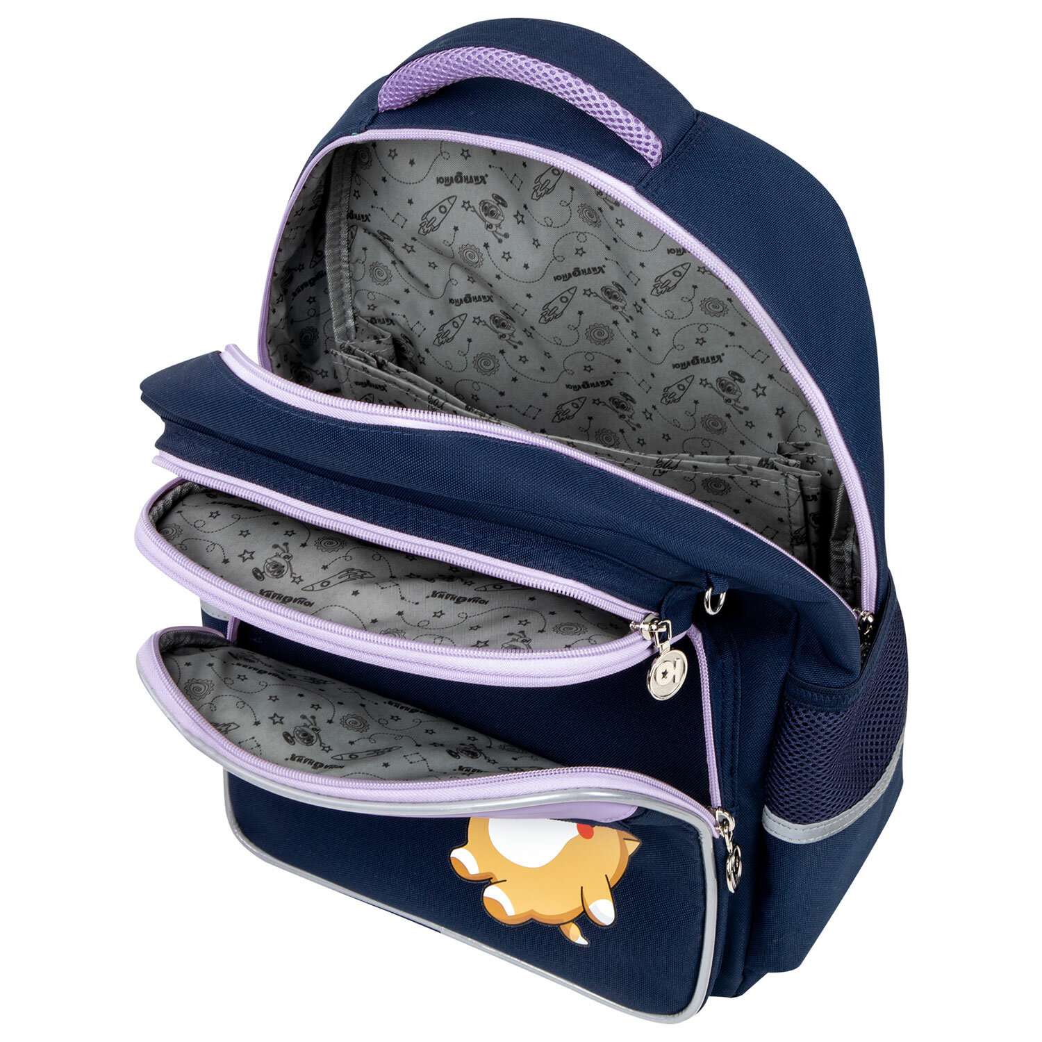 Рюкзак школьный Юнландия для девочки детский в школу - фото 5
