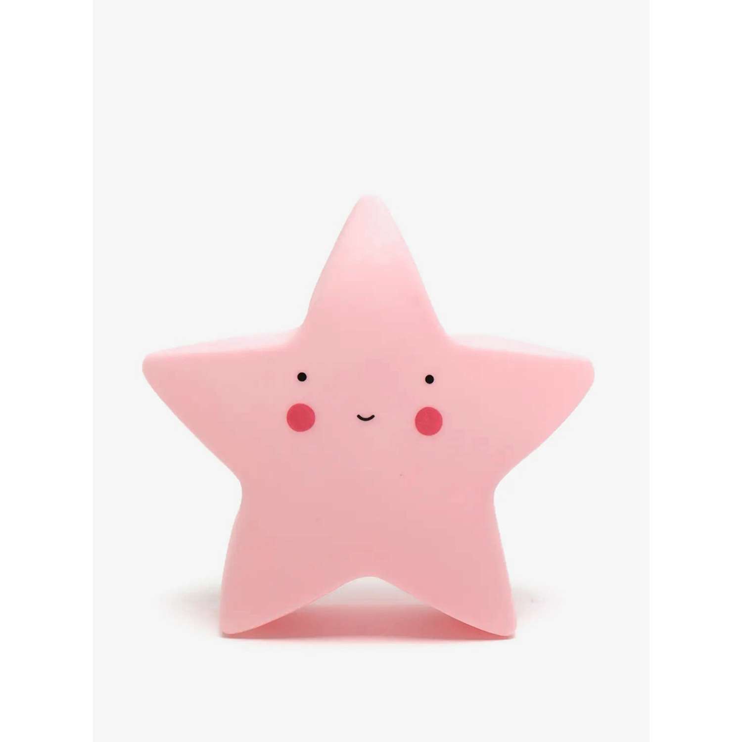 Лампа настольная светодиодная LATS ночник детский звезда розовая - фото 1