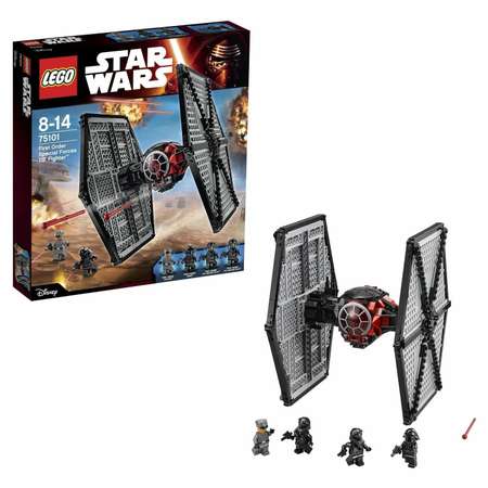 Конструктор LEGO Star Wars TM Истребитель особых войск Первого Ордена (First Order Special Forces TIE fighter™) (75101)