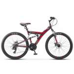 Велосипед STELS Focus MD 26 21-sp V010 18 Чёрный/красный