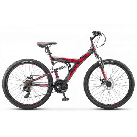 Велосипед STELS Focus MD 26 21-sp V010 18 Чёрный/красный