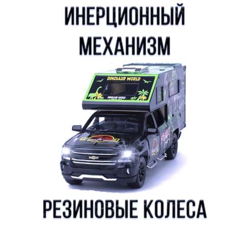 Машинка игрушка железная 1:32 Che Zhi Chevrolet Silverado