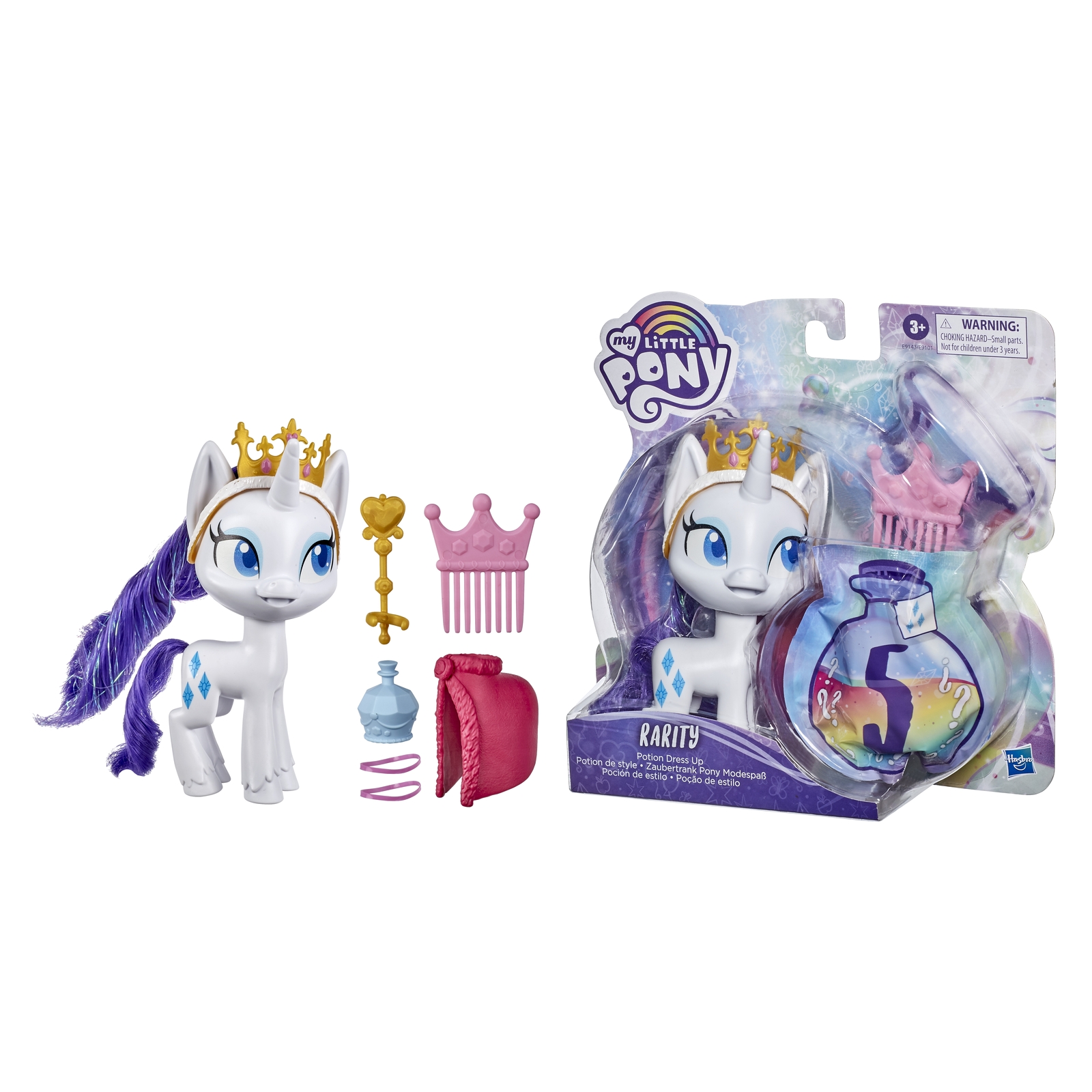 Набор игровой My Little Pony Волшебная Рарити E91435X0 купить по цене 499 ₽  в интернет-магазине Детский мир