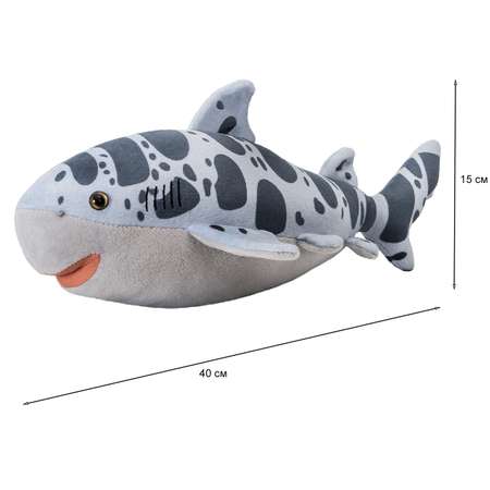 Игрушка мягкая All About Nature Леопардовая акула K7924-PT
