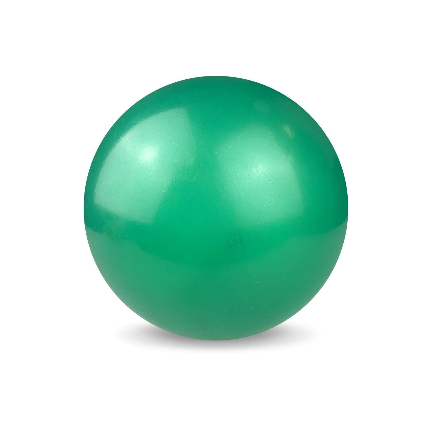 Мяч ПОЙМАЙ диаметр 150мм Радуга зелёный - фото 1