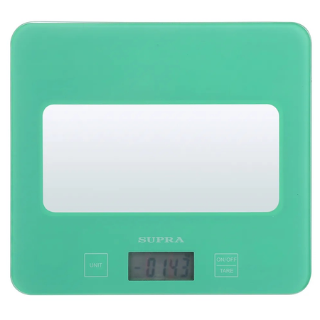 Весы кухонные электронные SUPRA BSS-4201N до 5кг зеленый