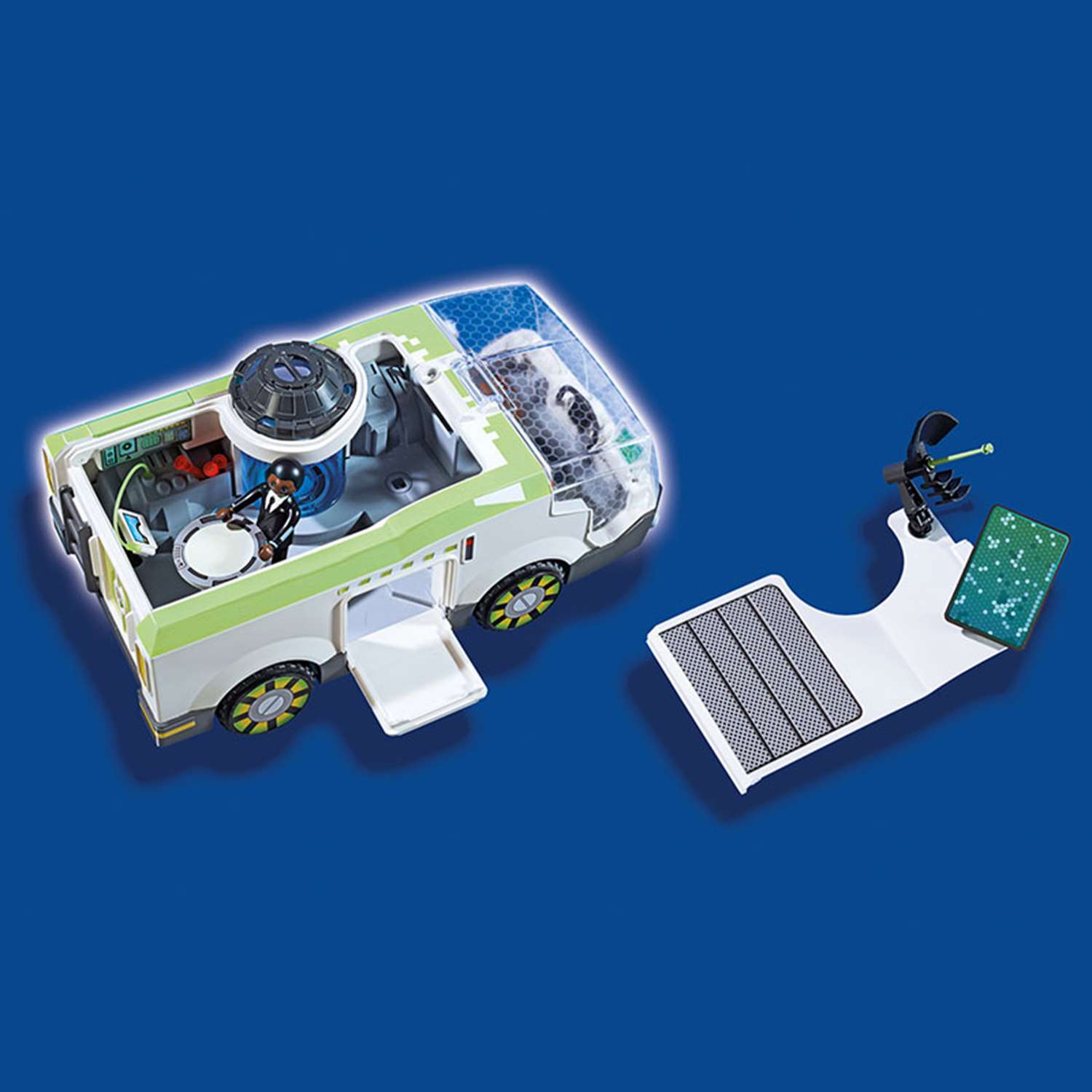 Конструктор Playmobil Супер4. Техно Хамелеон с Джином - фото 6