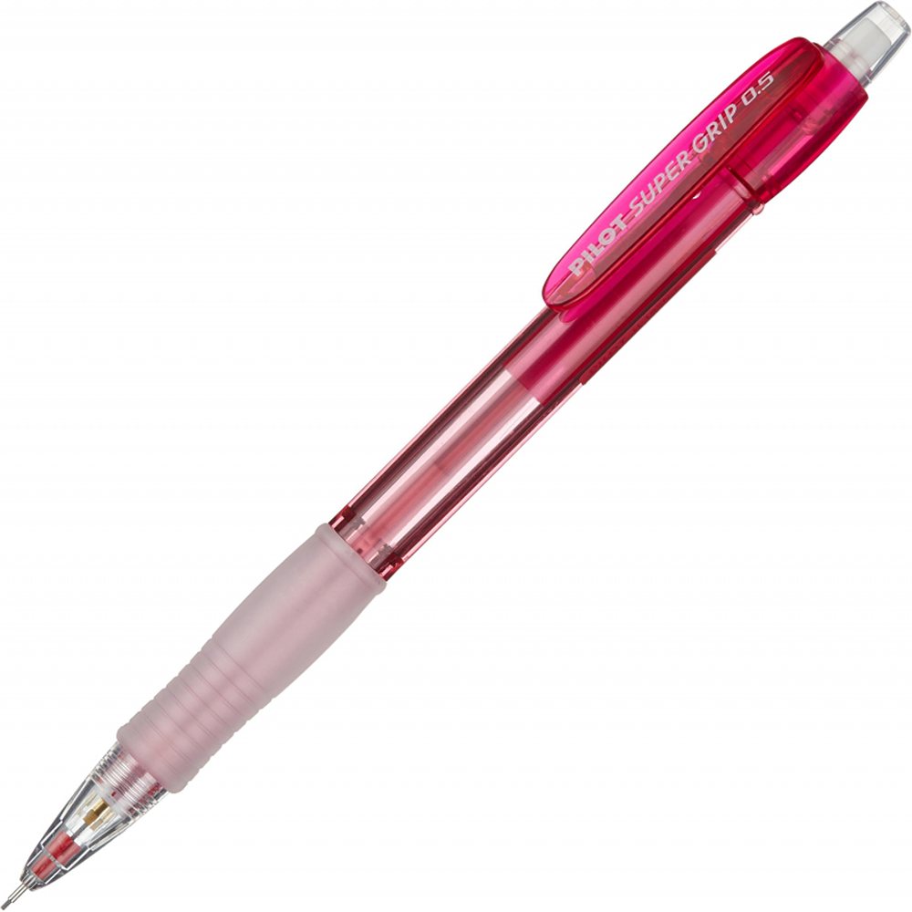 Карандаш механический PILOT Neon H-185-N 0.5мм розовый Япония 2 штуки - фото 3