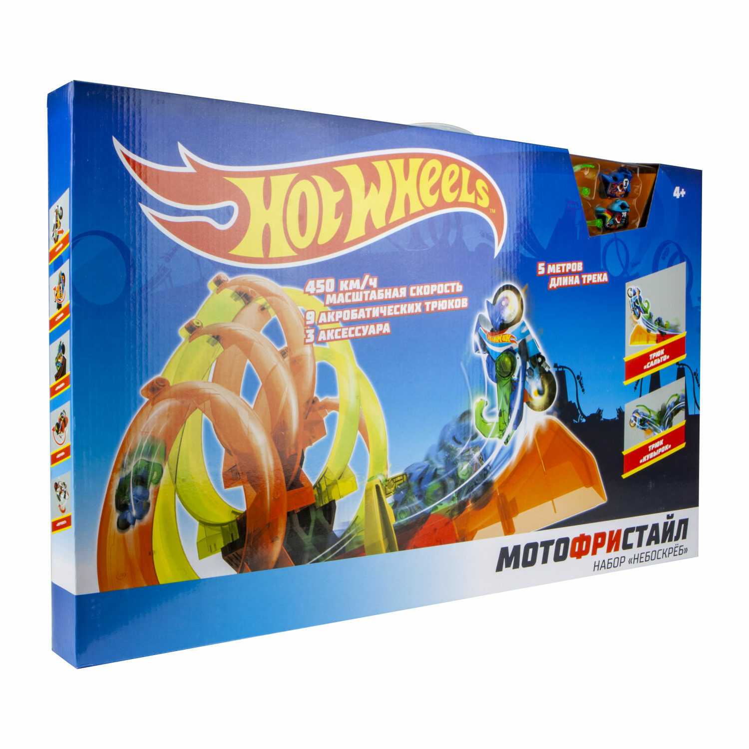 Трек Hot Wheels Мотофристайл Мотофристайл Т16723 - фото 3