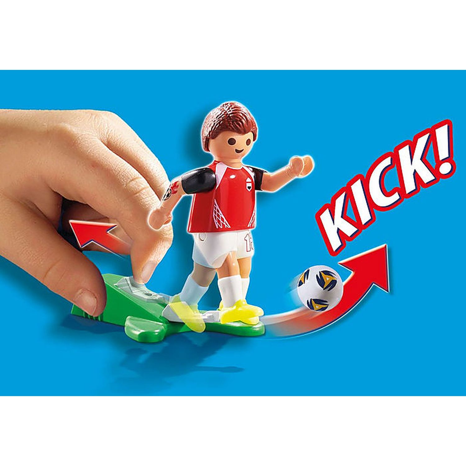 Конструктор Playmobil Удар по воротам - фото 5