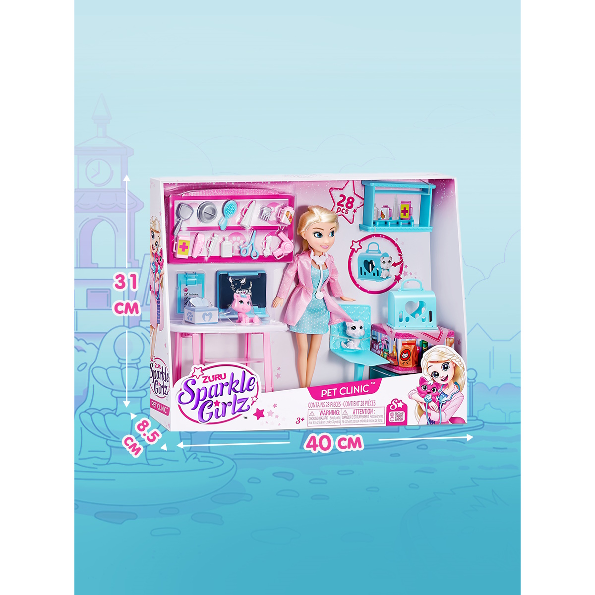 Набор игровой Sparkle Girlz Ветеринарная клиника 100184 100184 - фото 3