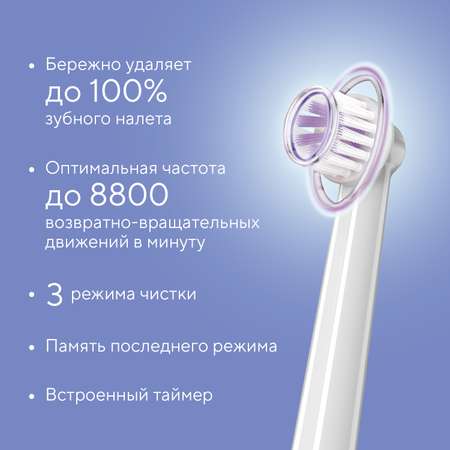 Электрическая зубная щётка B.Well PRO-800 белая