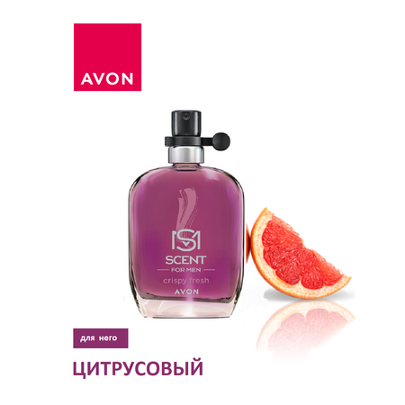 Туалетная вода AVON Crispy Fresh для него 30 мл