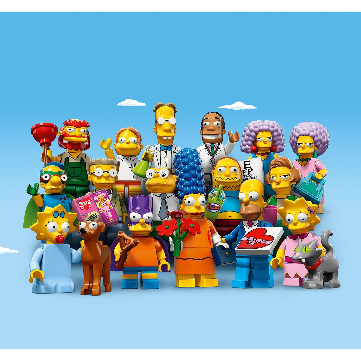 Конструктор LEGO Minifigures Минифигурки LEGO® Серия «Симпсоны» 2.0 (71009) - фото 3