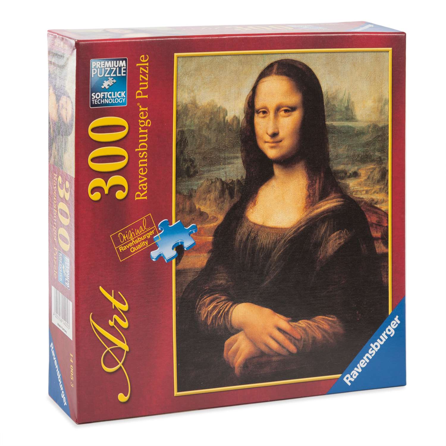 Пазл Ravensburger Леонардо да Винчи. Мона Лиза (14005) 300 элементов - фото 1
