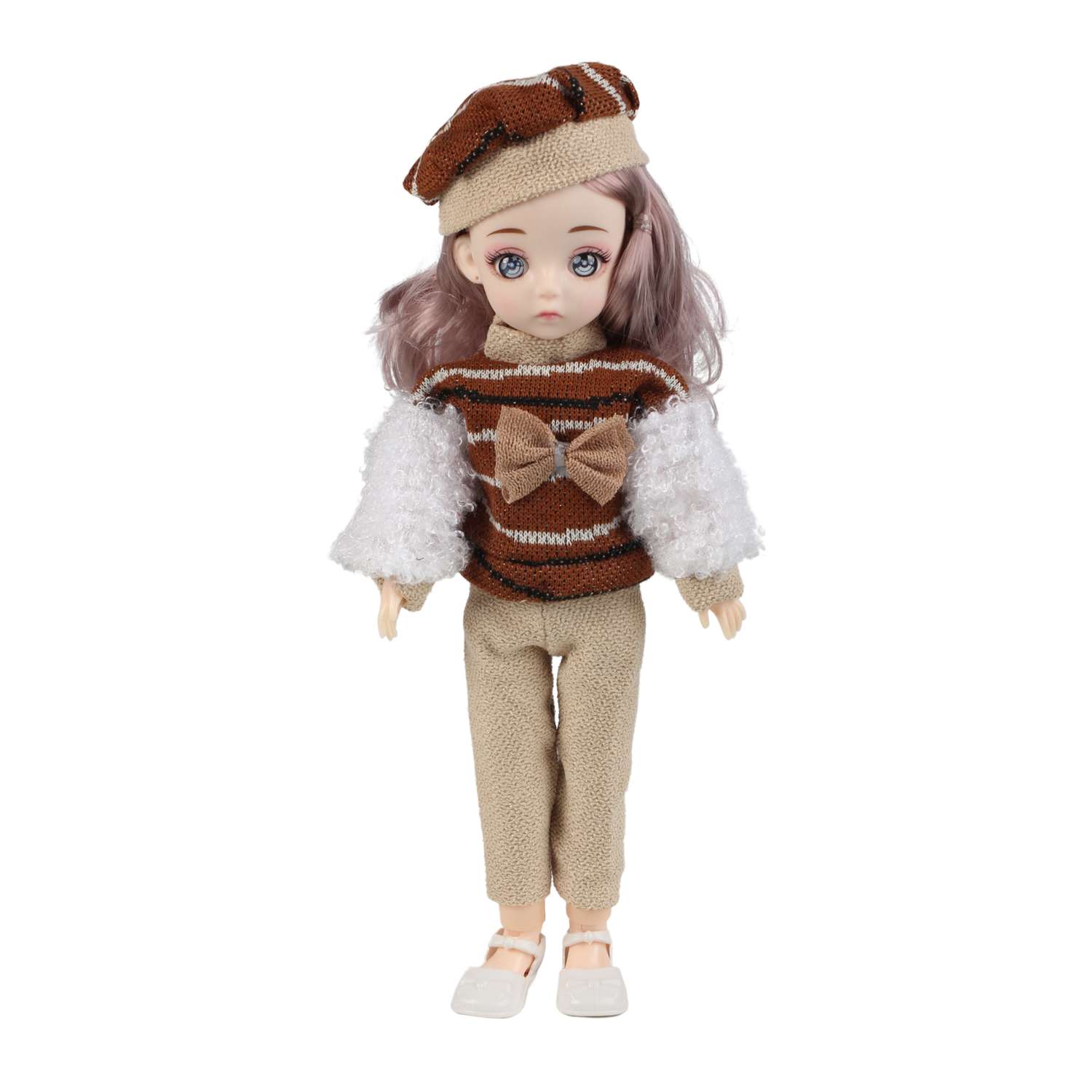 Кукла шарнирная 30 см Little Mania Варвара JKC003-BEBR - фото 1