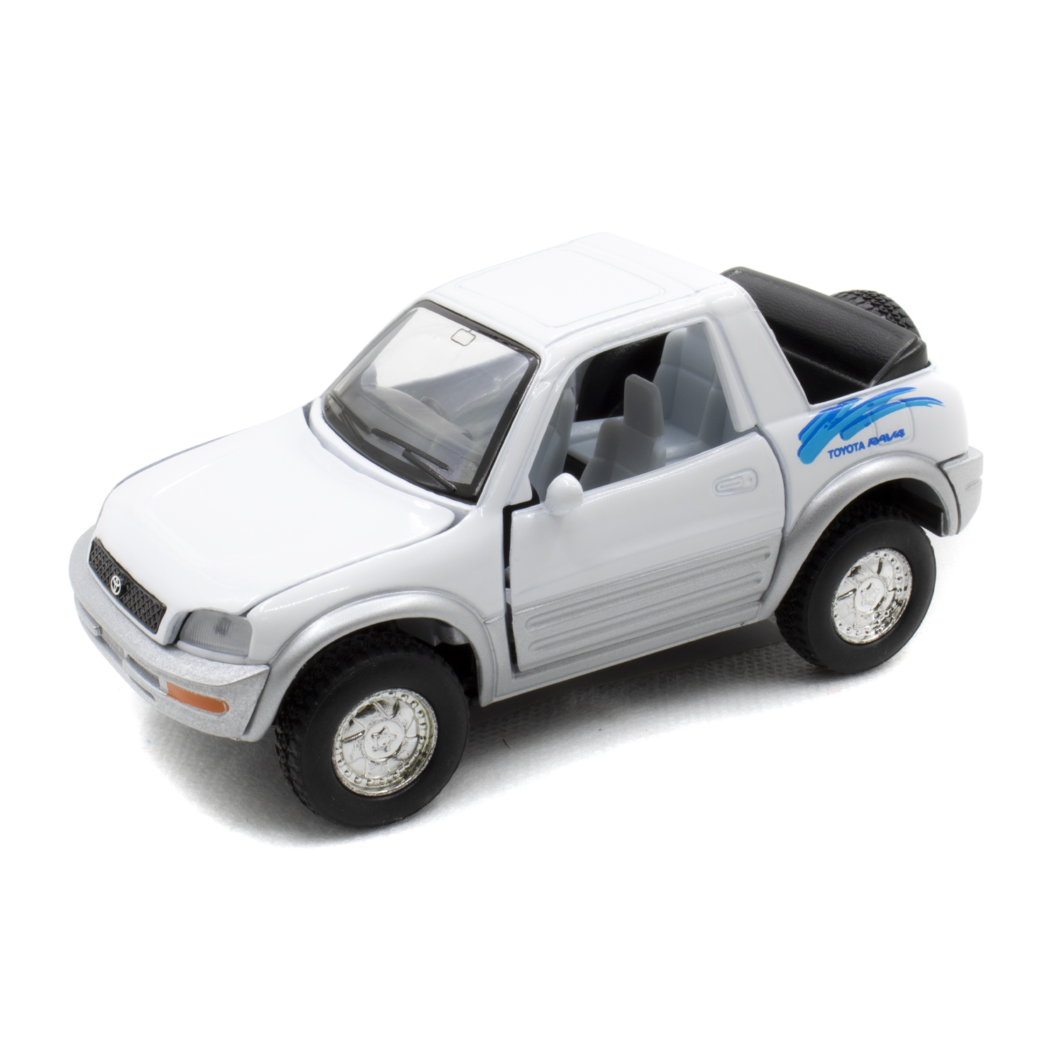 Пикап KINSMART Toyota 1:32 белый АМ001 - фото 1