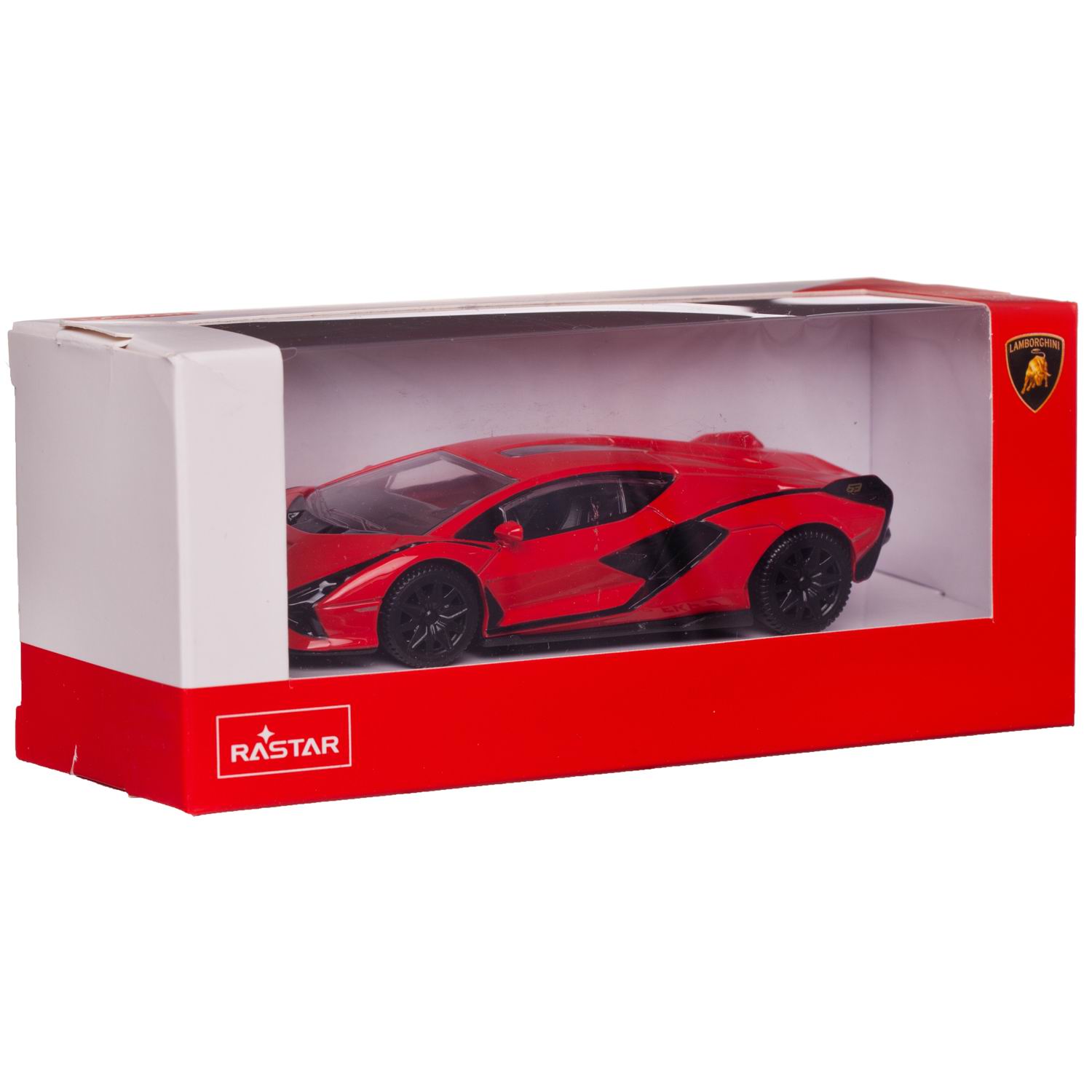 Автомобиль Rastar Lamborghini 1:43 без механизмов красный 58900R - фото 4